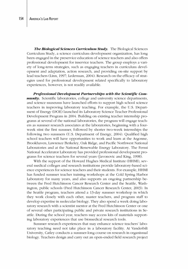 Professional lab report