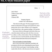 college paper heading format