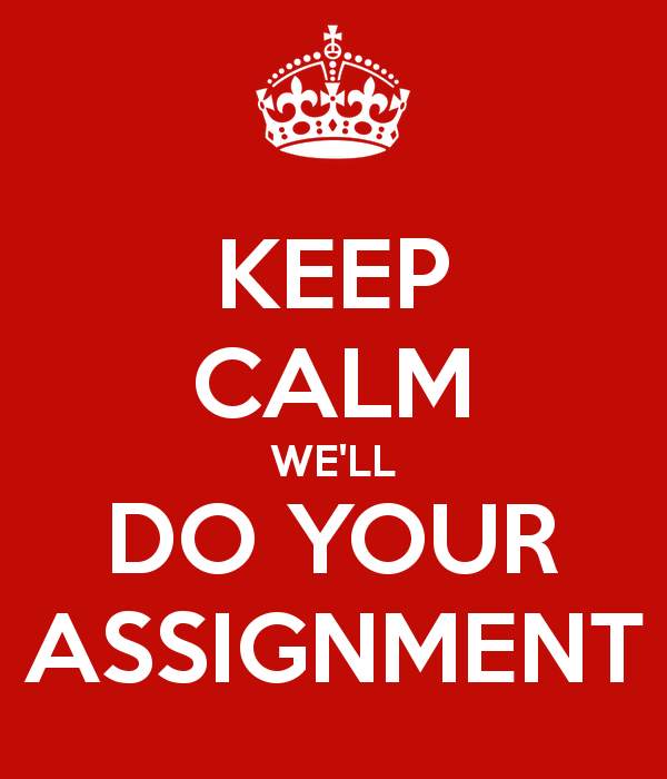 We do your assignment